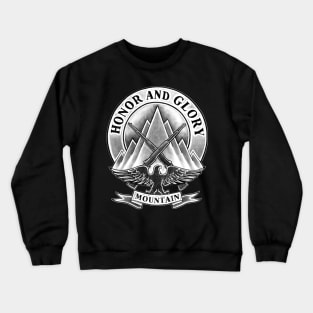 Days Gone Tatoo Honor and Glory Mountain Crewneck Sweatshirt